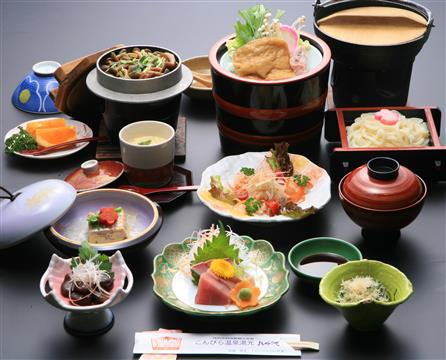 こんぴら温泉湯元八千代 夕食(イメージ)